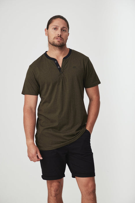 Men's Newy Henley Tees