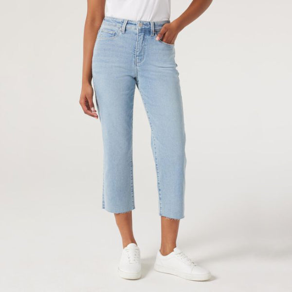 Jeanwest LDS Cotton Woven Jean - Light Indigo