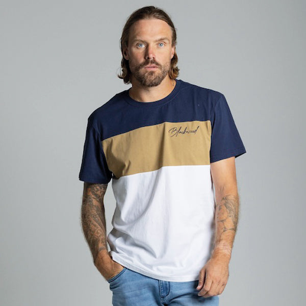 MENS CASUAL RAGLAN TEE MULTI