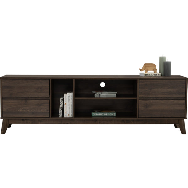 HIRADO 1.8M TV CABINET COCOA/ WALNUT