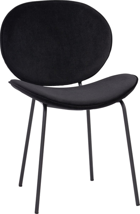 ORMER DINING CHAIR BLACK /BLACK