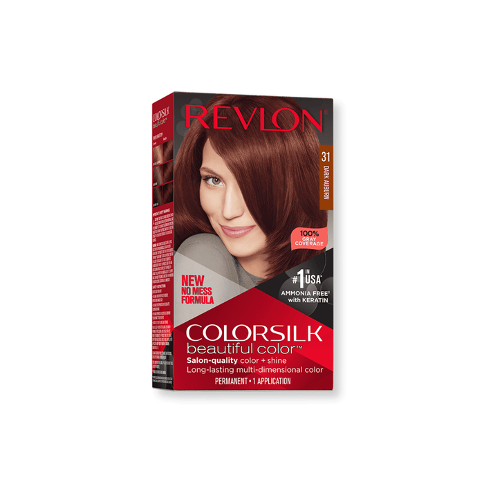 REVLON COLOURSILK COLOR 31 DARK AUBURN