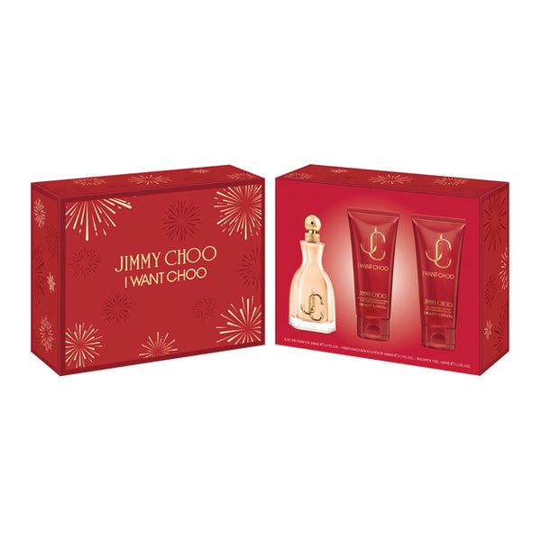 JIMMY CHOOO I WANT CHOO 100ML EDP SPRAY GIFT SET