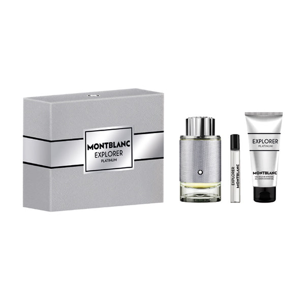 MONT BLANC EXPLORER PLATINUM GIFT SET