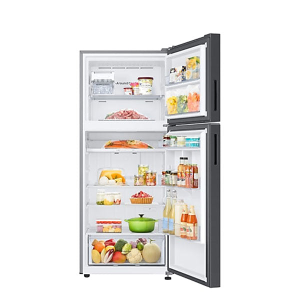 Samsung 393L Top Mount Refrigerator in sleek black