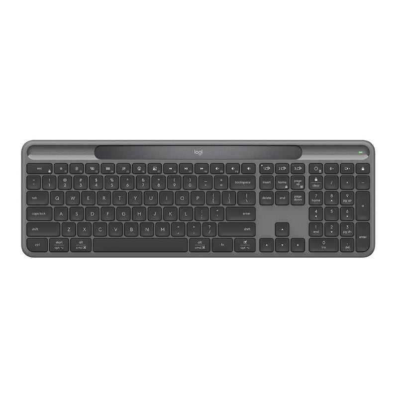 Logitech Signature Slim Solar+ K980 Wireless Keyboard, Graphite (KB2642)