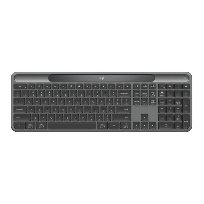 Logitech Signature Slim Solar+ K980 Wireless Keyboard, Graphite (KB2643)