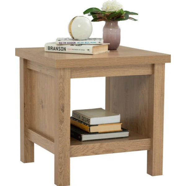 RHODES SIDE TABLE OAK