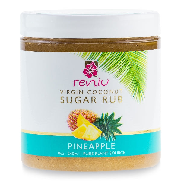 Reniu  Sugar Rub 80Z Pineapple